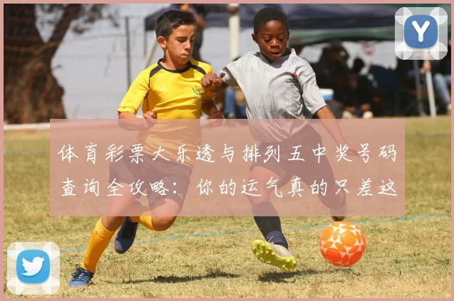 体育彩票大乐透与排列五中奖号码查询全攻略:你的运气真的只差这一步吗?